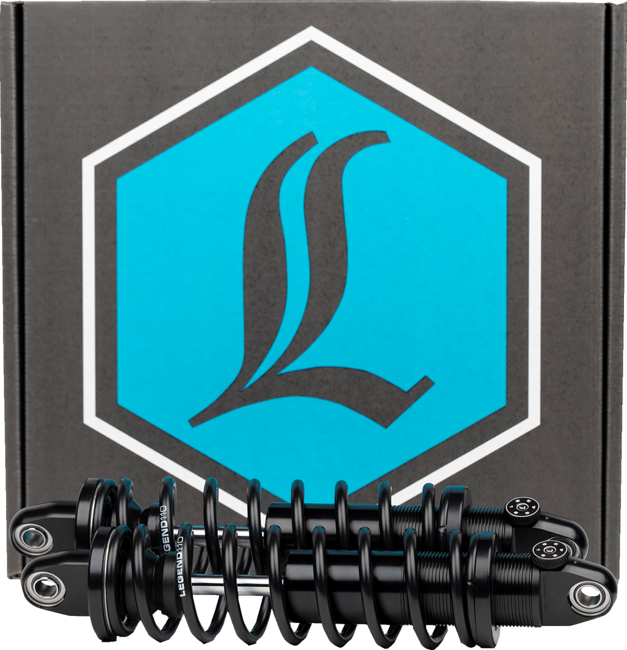 LEGEND SUSPENSION REVO-A Adjustable Dyna Coil Suspension - 13" - Black - Heavy-Duty 1310-0949 — image 1