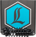 LEGEND SUSPENSION REVO-A Adjustable FXR Coil Suspension - 13" - Gloss Black - Standard 1310-1107 — image 1