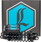 LEGEND SUSPENSION REVO ARC Piggyback Shocks - 14" - Standard - Black - '99-'17 Dyna 1310-1892 — image 1