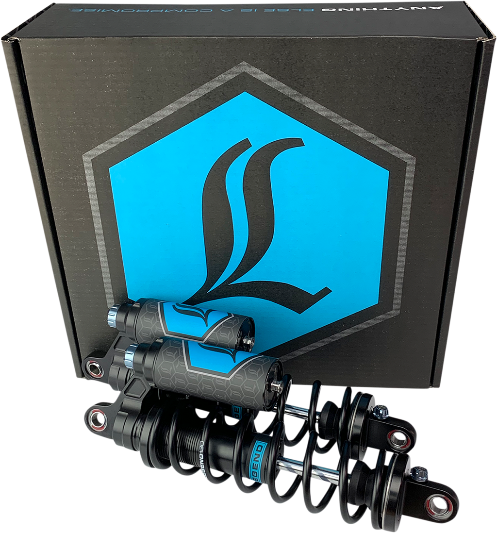 LEGEND SUSPENSION REVO ARC Piggyback Shocks - 13" - Heavy Duty - Black - '84-'00 FXR 1310-1899 — image 1