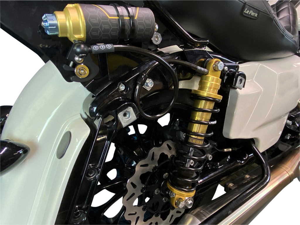 LEGEND SUSPENSION REVO ARC Remote Reservoir Shocks - 13" - Standard - Gold 1310-1902 — image 2