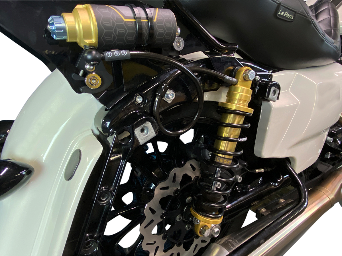LEGEND SUSPENSION REVO ARC Remote Reservoir Shocks - 13" - Standard - Gold 1310-1902 — image 2