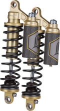 LEGEND SUSPENSION REVO ARC Piggyback Shocks - 13" - Standard - Gold - '99-'17 Dyna 1310-1914 — image 1
