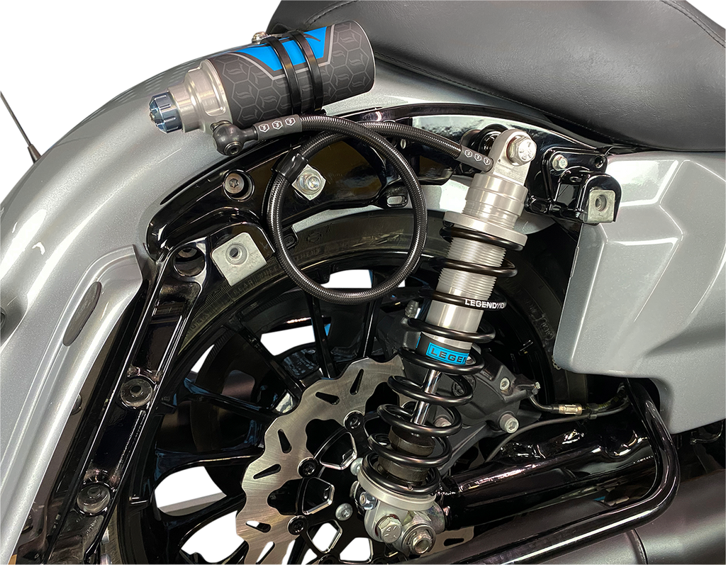 LEGEND SUSPENSION REVO ARC Remote Reservoir Shocks - 13" - Standard - Clear 1310-1926 — image 2