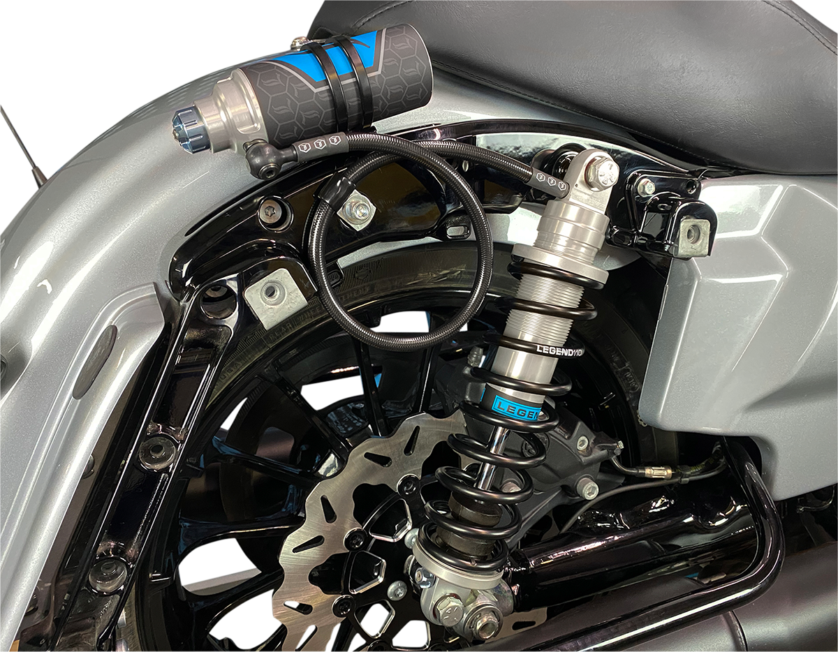LEGEND SUSPENSION REVO ARC Remote Reservoir Shocks - 13" - Standard - Clear 1310-1926 — image 2
