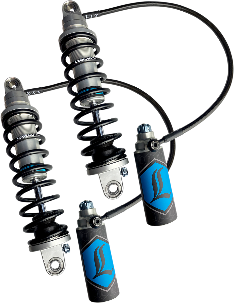 LEGEND SUSPENSION REVO ARC Remote Reservoir Shocks - 14" - Standard - Clear 1310-1936 — image 1