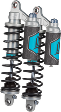 LEGEND SUSPENSION REVO ARC Piggyback Shocks - 13" - Standard - Clear - '99-'17 Dyna 1310-1938 — image 1
