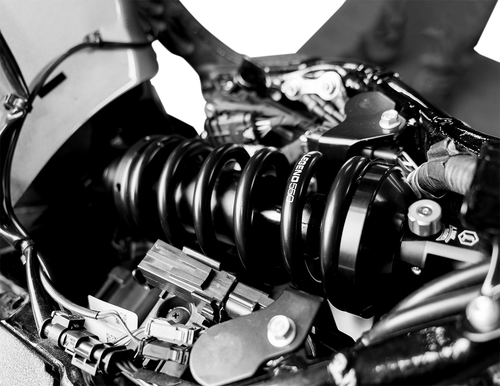 LEGEND SUSPENSION REVO-A Mono Shock - 13" - Heavy Duty - M-Eight Softail Models 1310-2250 — image 4