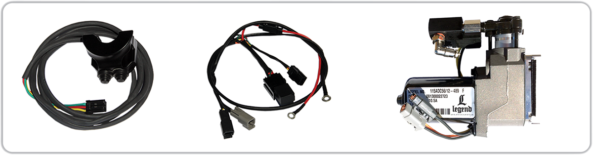 LEGEND SUSPENSION AIR-A V-Rod Adjustable AIR Suspension - Black - V-Rod 1311-0109 — image 3