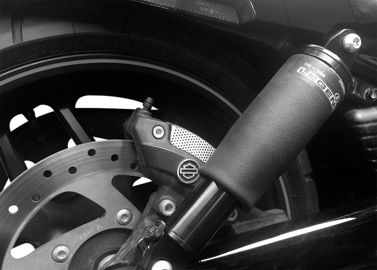 LEGEND SUSPENSION AIR-A V-Rod Adjustable AIR Suspension - Black - V-Rod 1311-0109 — image 4