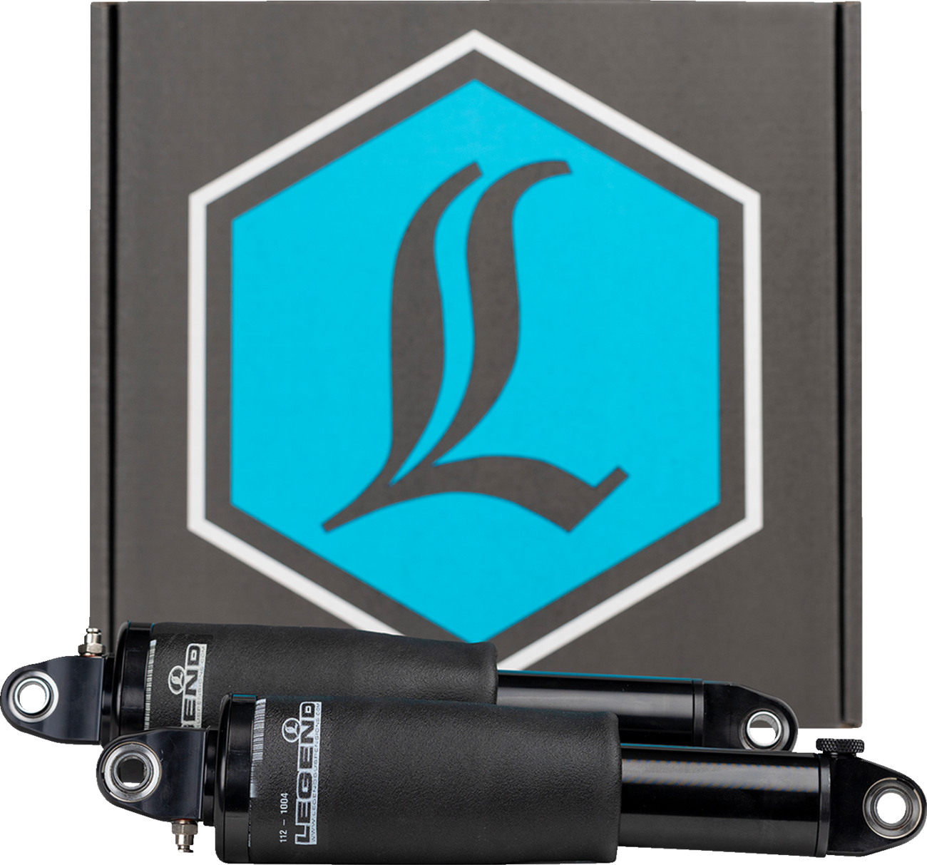 LEGEND SUSPENSION AIR-A FL Adjustable AIR Suspension - Black Handlebar Control - FLH 1311-0153 — image 1