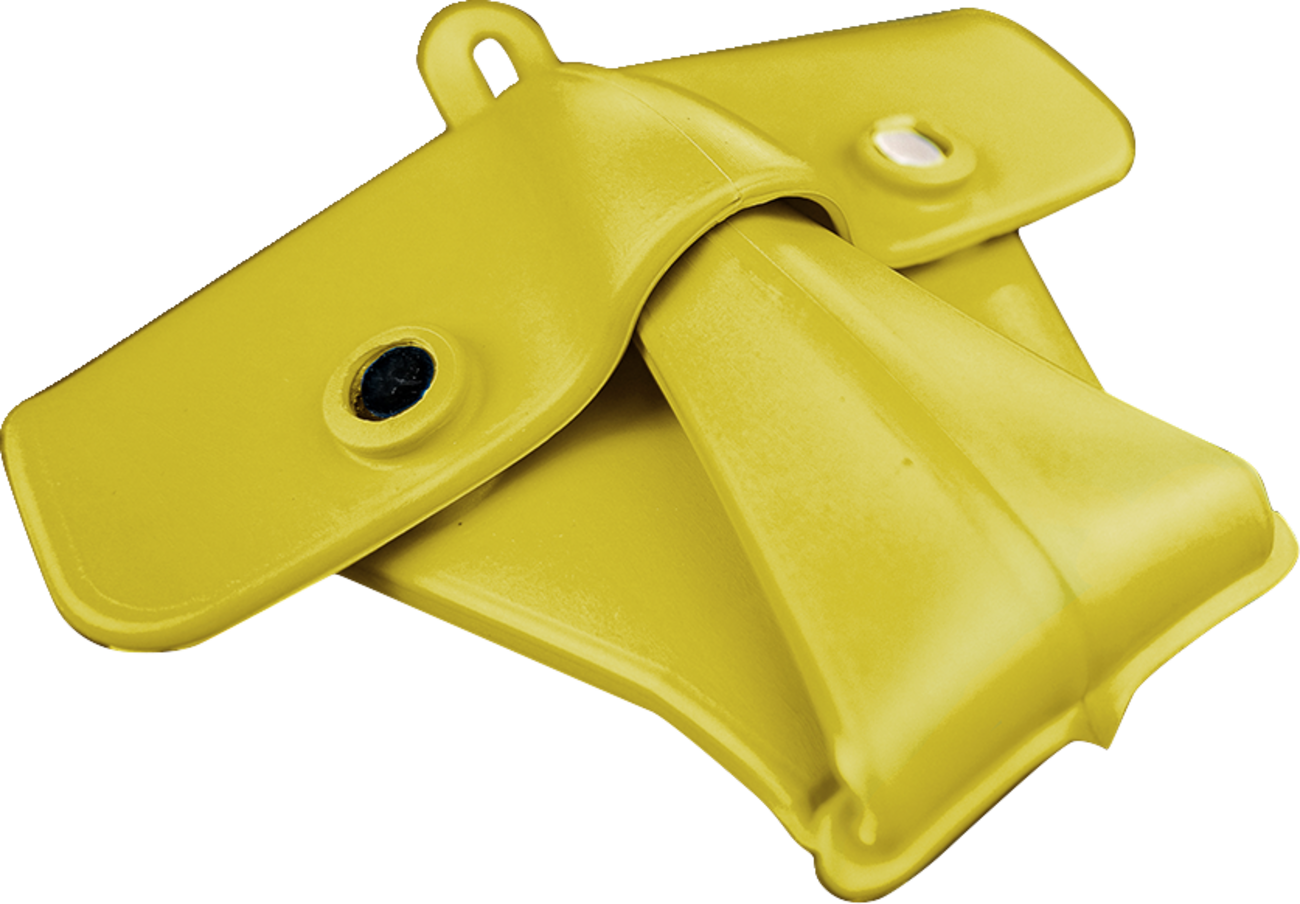 CALIBER Funnels - Flexible/Foldable - Small/Medium/Large - Blue/Orange/Yellow - 3 Pack 13590 — image 3