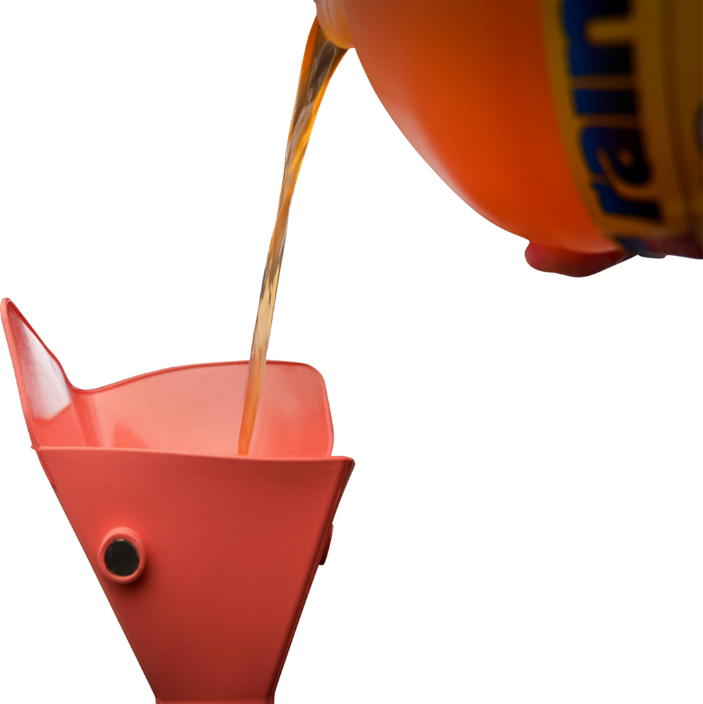 CALIBER Funnels - Flexible/Foldable - Small/Medium/Large - Blue/Orange/Yellow - 3 Pack 13590 — image 4