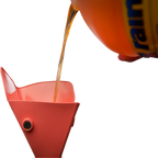 CALIBER Funnels - Flexible/Foldable - Small/Medium/Large - Blue/Orange/Yellow - 3 Pack 13590 — image 4