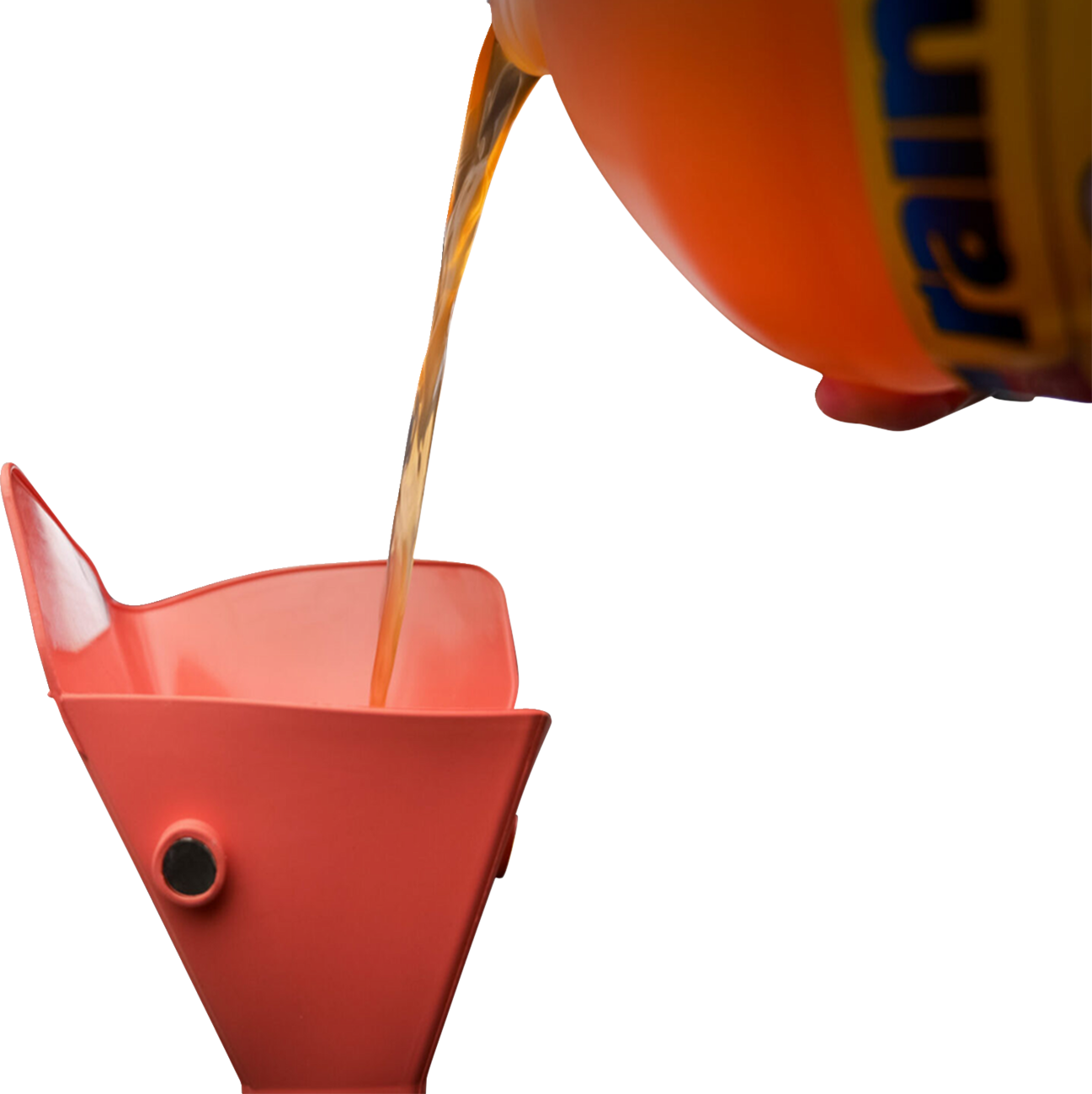 CALIBER Funnels - Flexible/Foldable - Small/Medium/Large - Blue/Orange/Yellow - 3 Pack 13590 — image 4