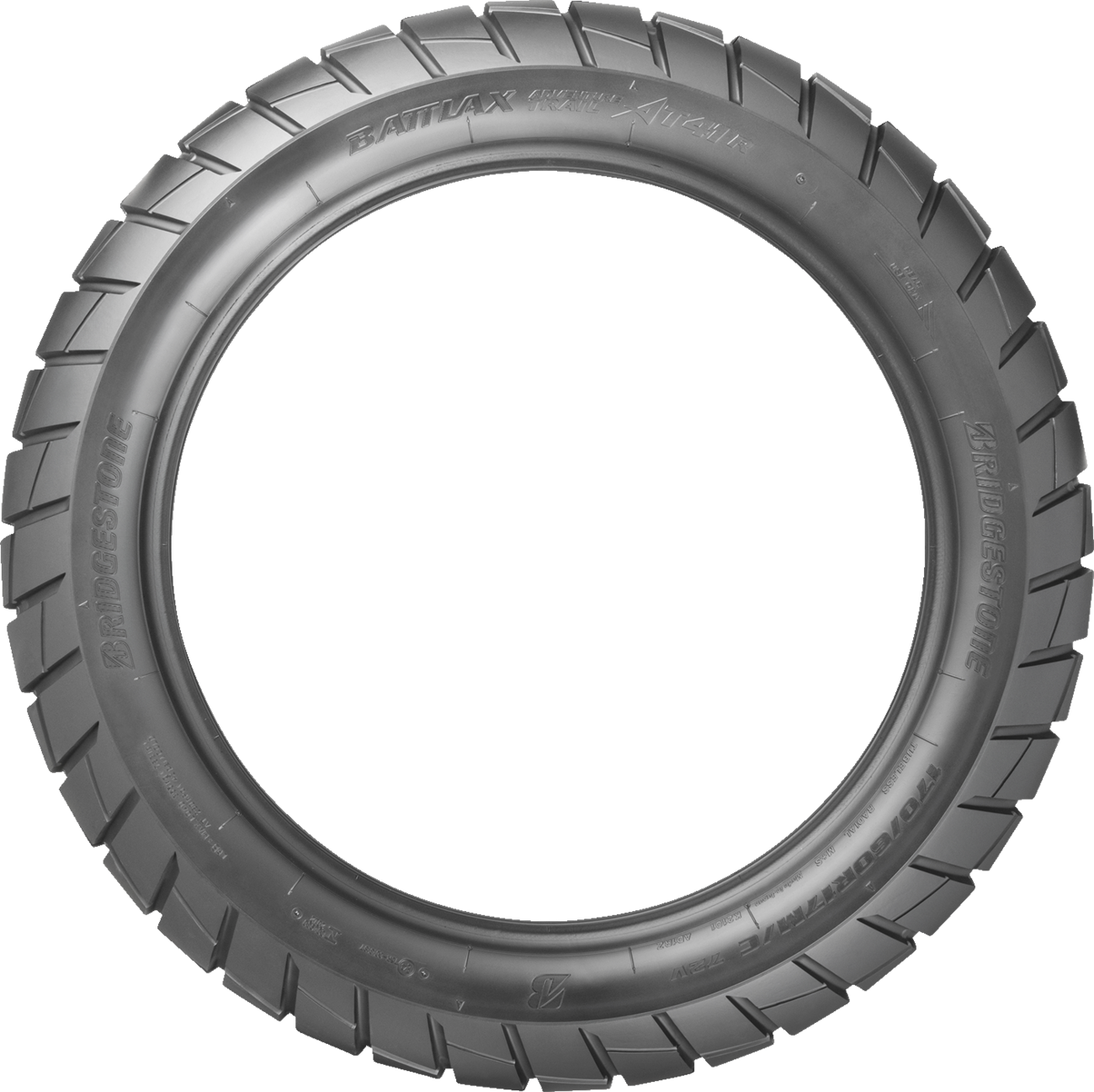 BRIDGESTONE Tire - Battlax Adventure Trail AT41 - Rear - 130/80R17 - 65H 13846 — image 2