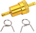 EMGO Anodized Aluminum Fuel Filter - Gold - 1/4" — image 1