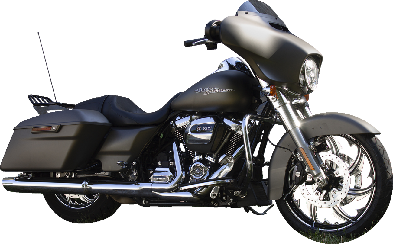 COASTAL MOTO Wheel - Fury - Front - Dual Disc/without ABS - Black Cut - 21x3.25 - FL 1502-FRY-213-BC — image 2
