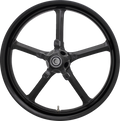 COASTAL MOTO Wheel - Rockstar - Front - Dual Disc/without ABS - Black - 21x3.25 - FL 1502-ROC-213-B — image 1