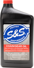 S&S CYCLE Synthetic Chain/Gear Oil - 1 U.S. quart 153763 — image 1