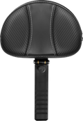 SADDLEMEN Backrest - Dominator - Carbon Fiber w/ Gray Stitching - XL '04-'22 15708D — image 1
