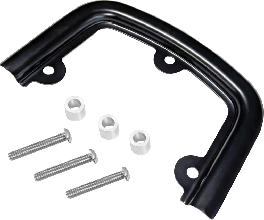SADDLEMEN Sissy Bar Pad Bracket - Black 15725B — image 1