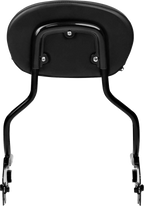 SADDLEMEN Sissy Bar Pad Bracket - Black 15725B — image 5