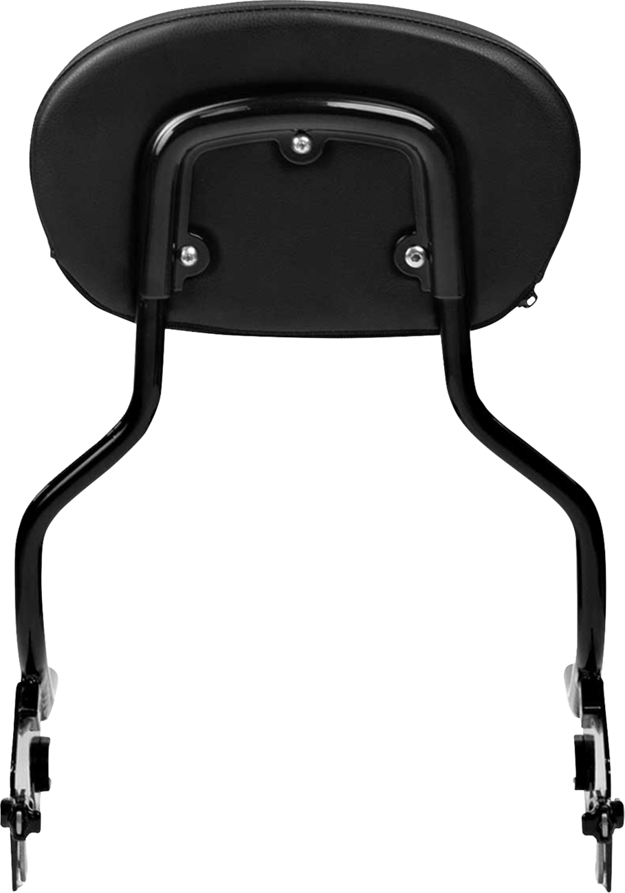SADDLEMEN Sissy Bar Pad Bracket - Black 15725B — image 5