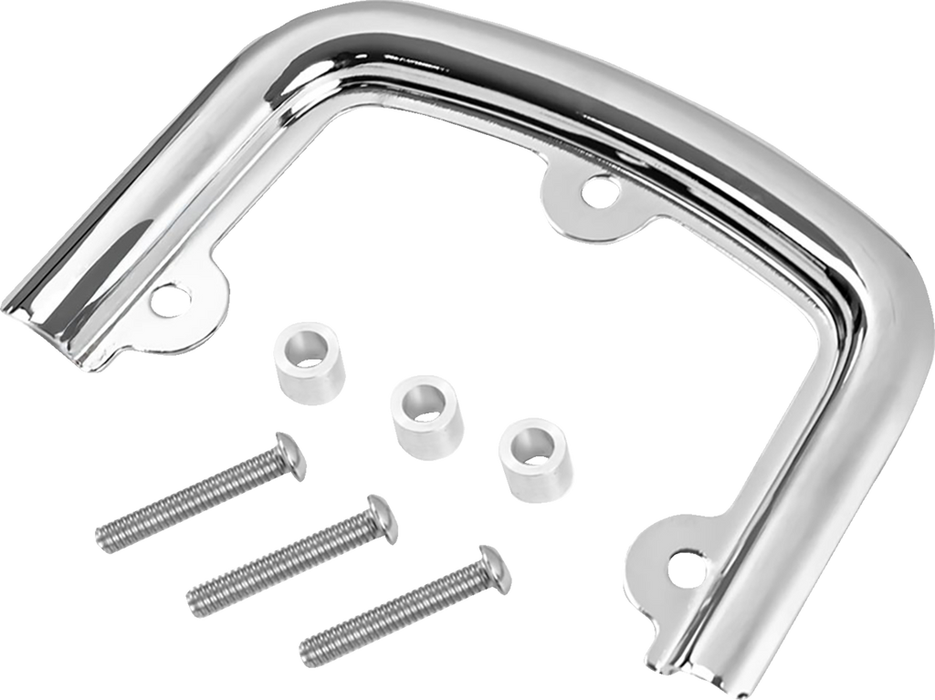 SADDLEMEN Sissy Bar Pad Bracket - Chrome 15725C — image 1