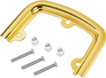 SADDLEMEN Sissy Bar Pad Bracket - Gold 15725GO — image 1