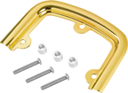 SADDLEMEN Sissy Bar Pad Bracket - Gold 15725GO — image 1