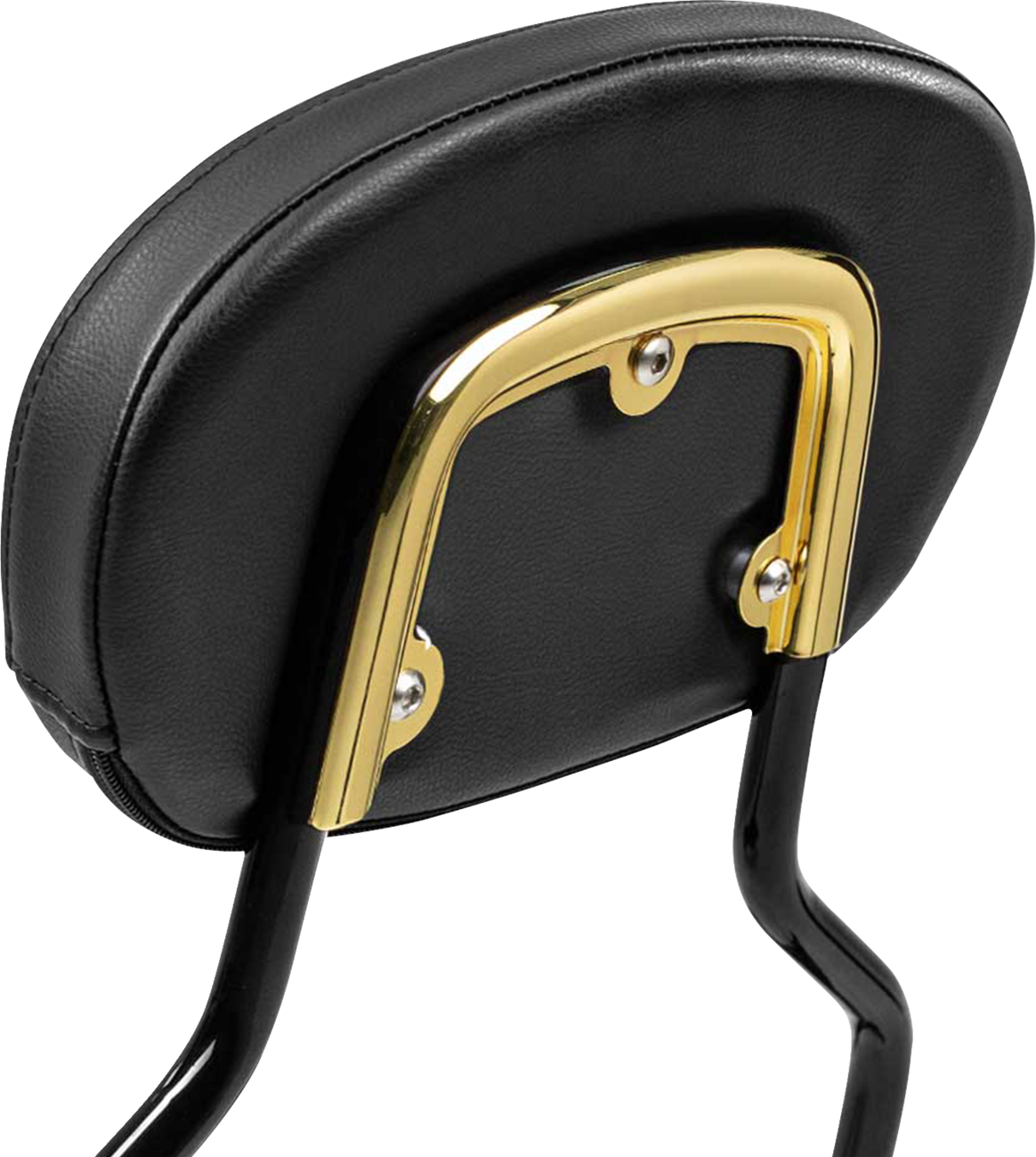 SADDLEMEN Sissy Bar Pad Bracket - Gold 15725GO — image 2