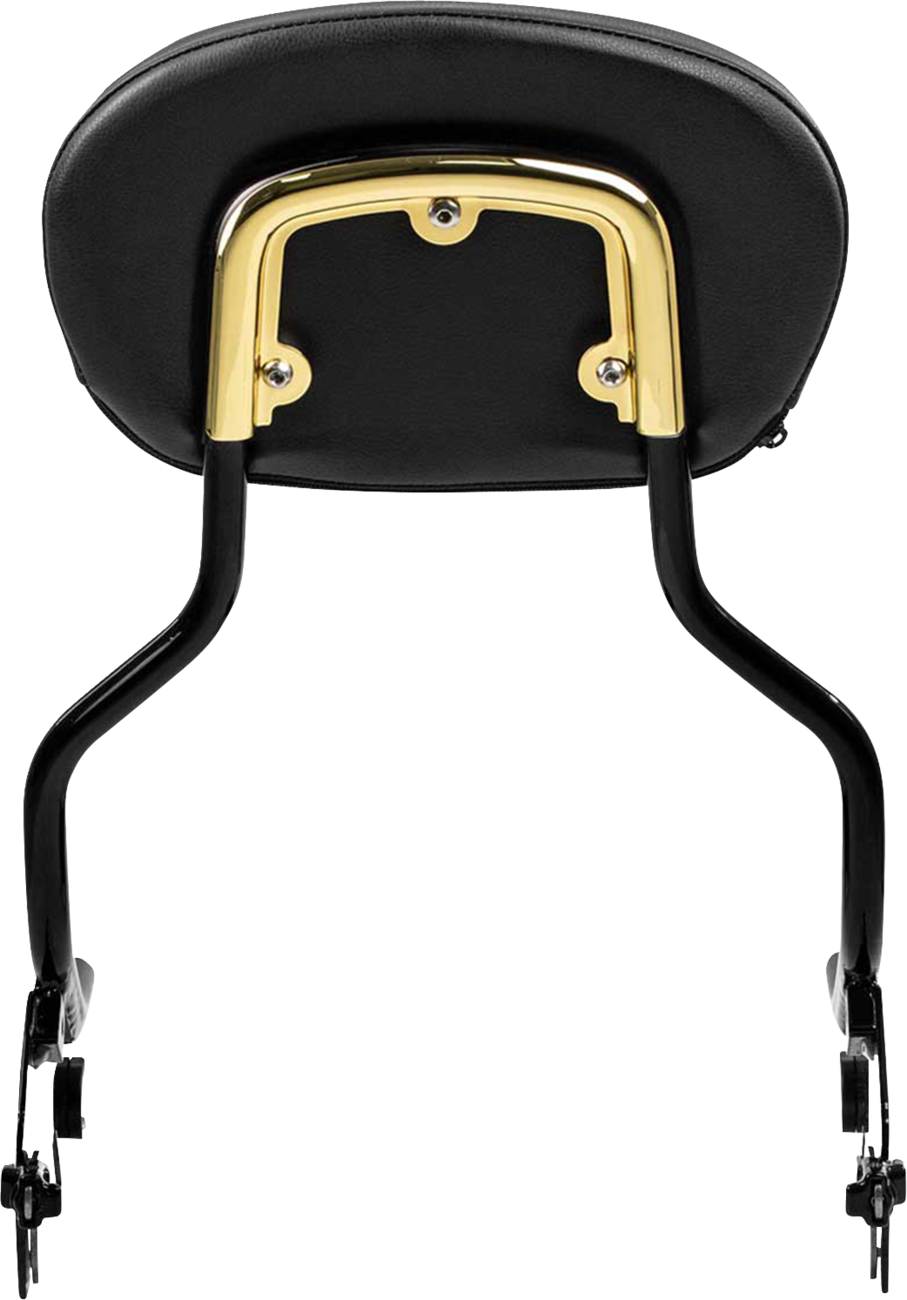 SADDLEMEN Sissy Bar Pad Bracket - Gold 15725GO — image 3