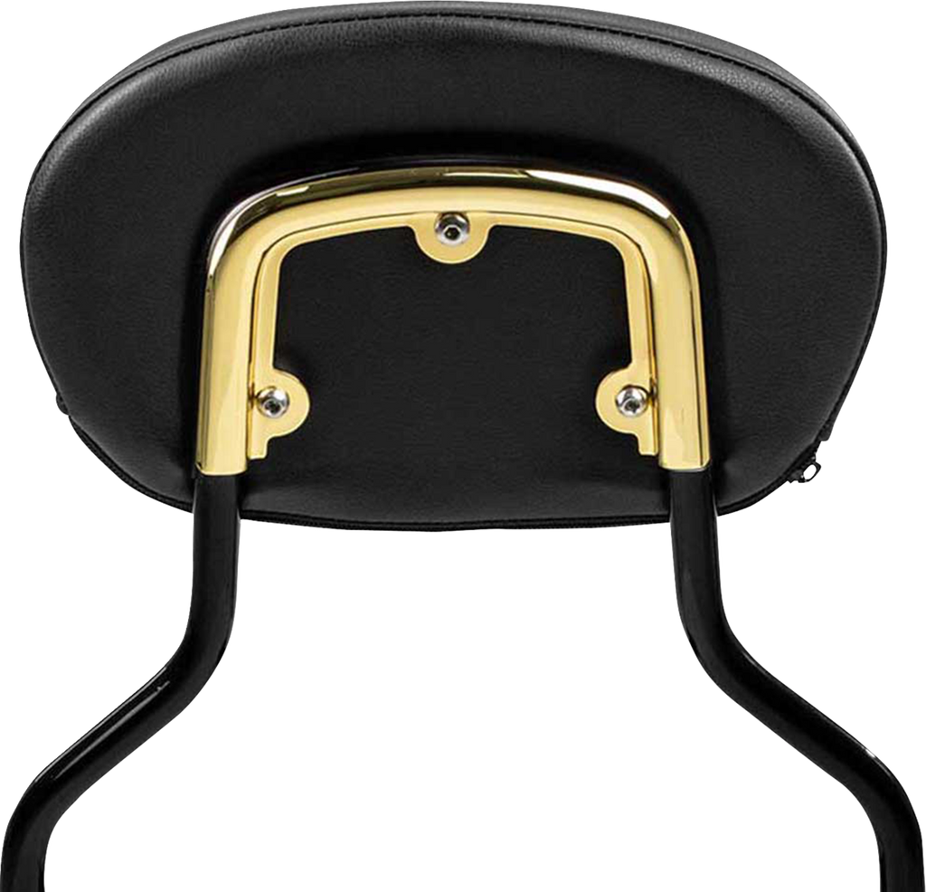 SADDLEMEN Sissy Bar Pad Bracket - Gold 15725GO — image 4