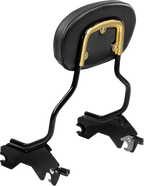 SADDLEMEN Sissy Bar Pad Bracket - Gold 15725GO — image 5