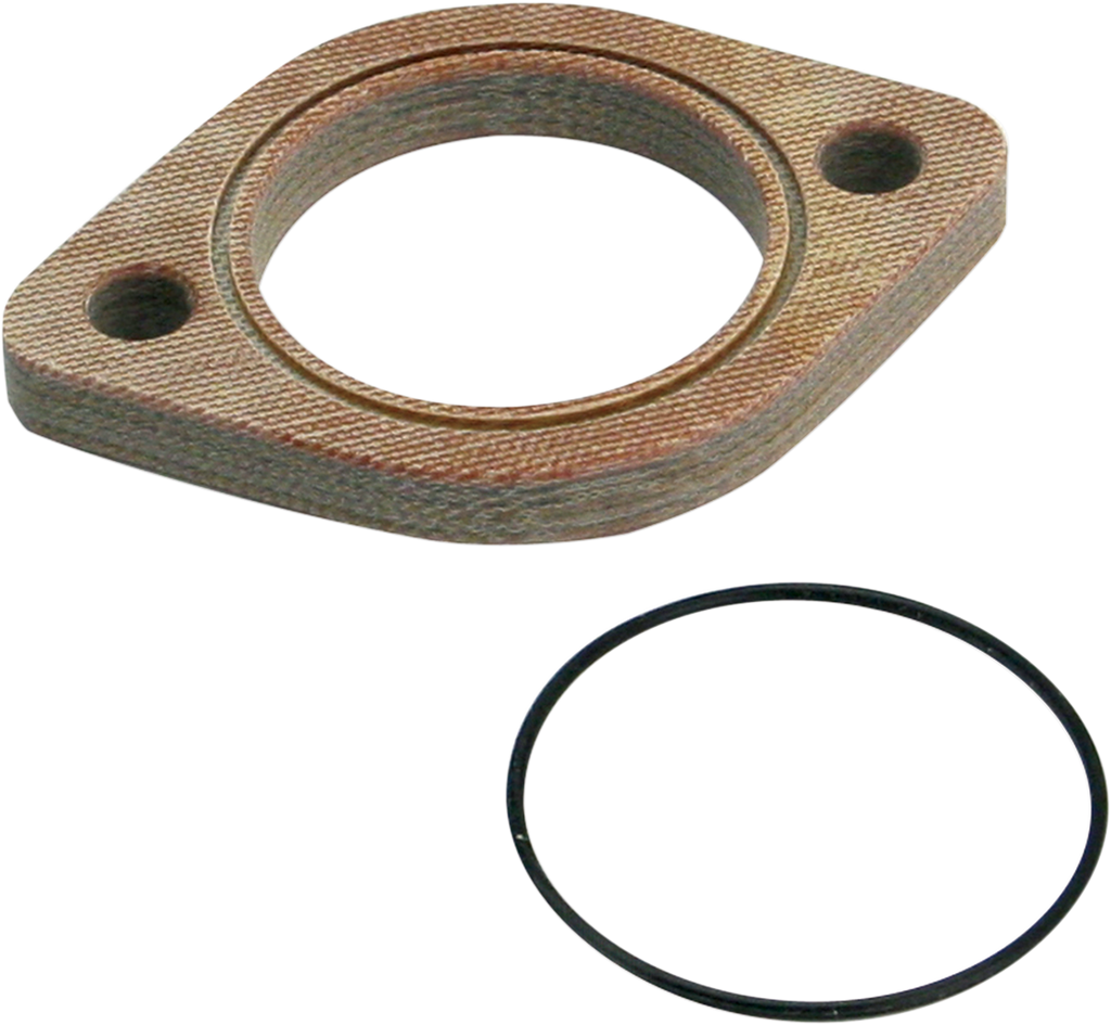 S&S CYCLE Insulator Block with O-Ring - Super G - 2-1/16" x 3/8" 16-0498 — image 2