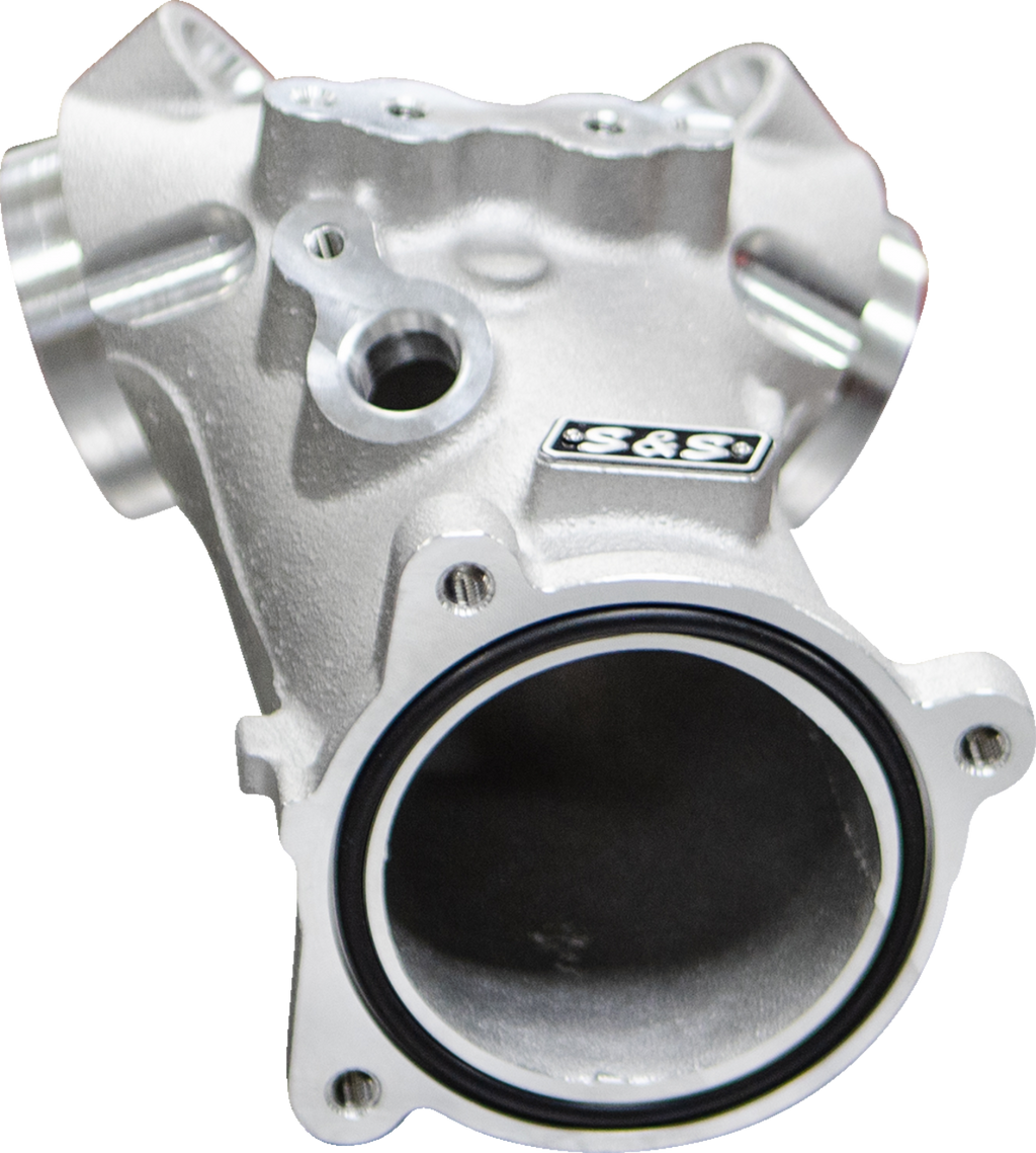 S&S CYCLE Performance Intake Manifold - M8 - 55 mm - Silver 160-0241A — image 1