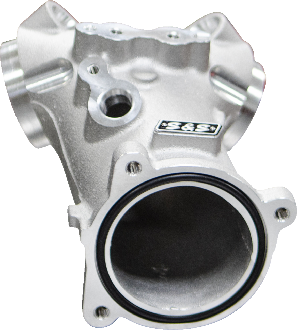 S&S CYCLE Performance Intake Manifold - M8 - 55 mm - Silver 160-0241A — image 1