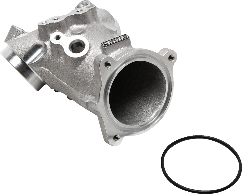 S&S CYCLE Performance Intake Manifold - M8 - 55 mm - Silver 160-0241A — image 2