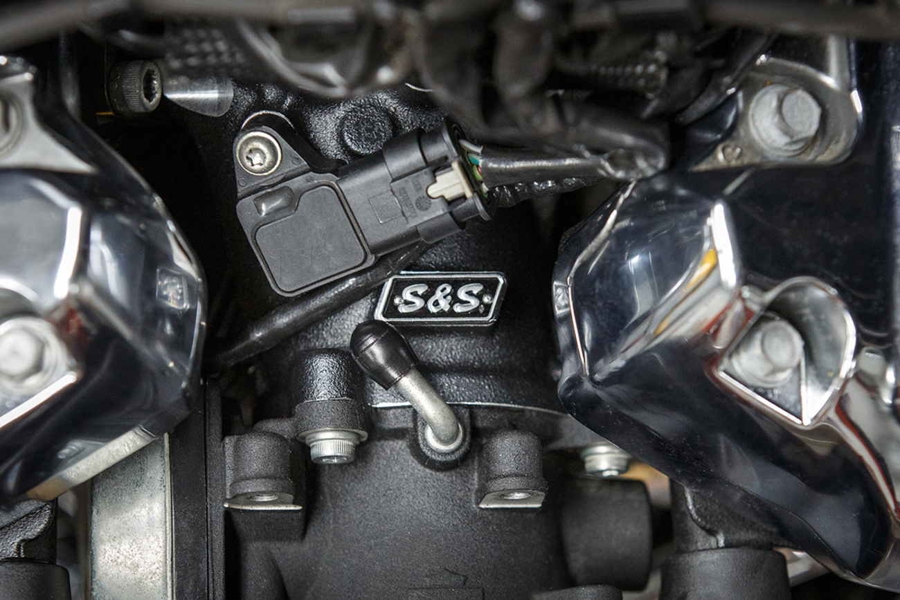 S&S CYCLE CNC-Ported 55 mm Intake Manifold - M8 - 55 mm - Black 160-0276 — image 2