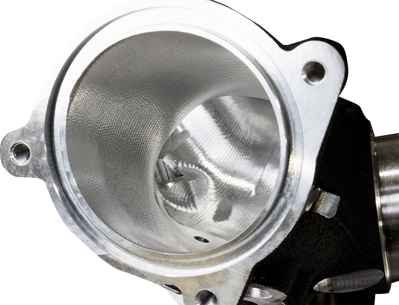 S&S CYCLE CNC-Ported 55 mm Intake Manifold - M8 - 55 mm - Black 160-0276 — image 3