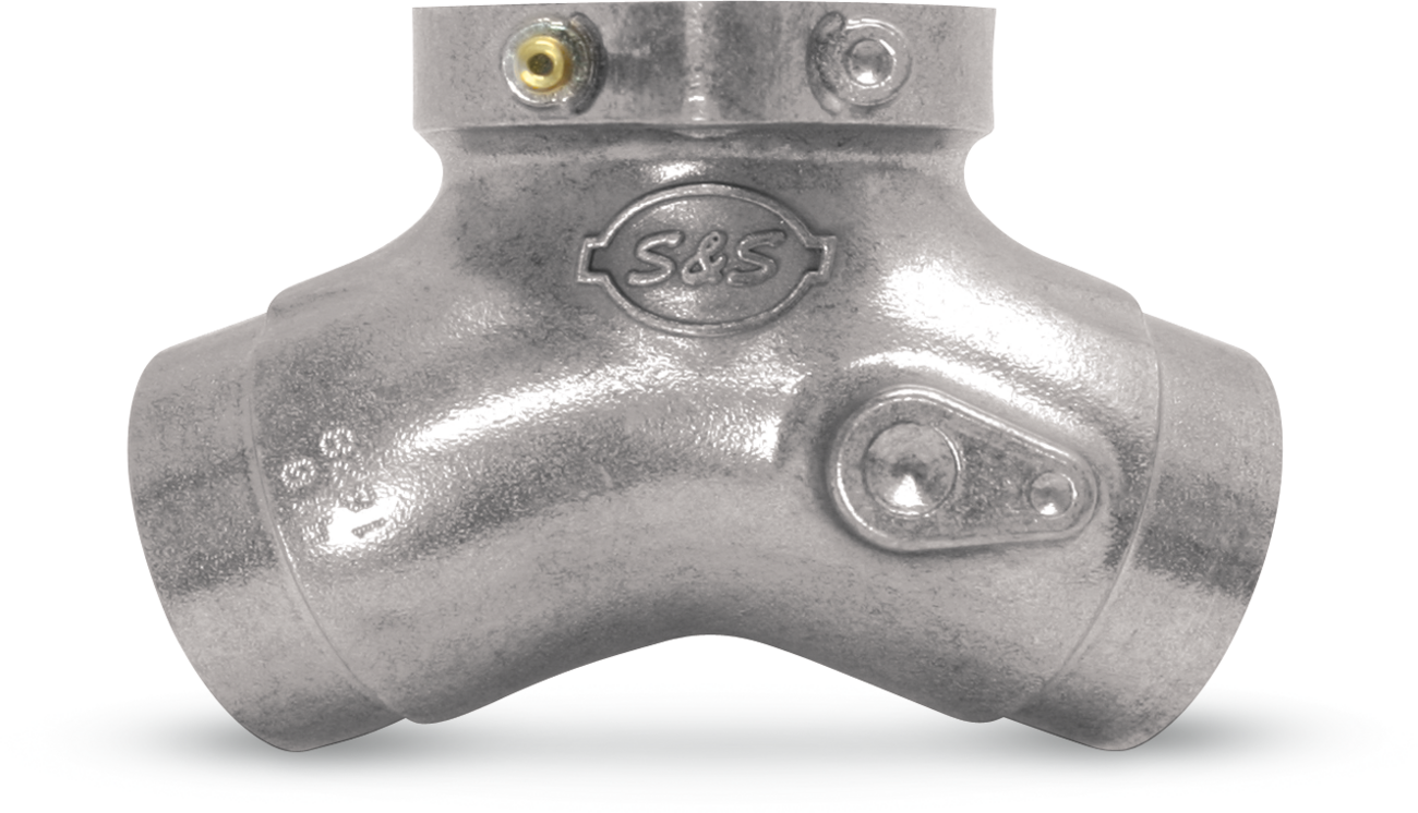 S&S CYCLE Flange-Mount Intake Manifold - Super E - Evolution Big Twin 160-1628 — image 2