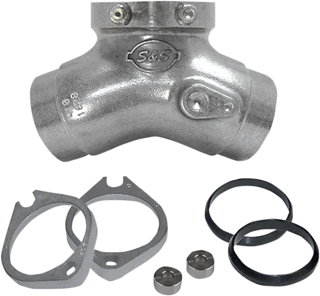 S&S CYCLE Manifold Conversion Kit - 80" Evolution Big Twin 160-1658 — image 1