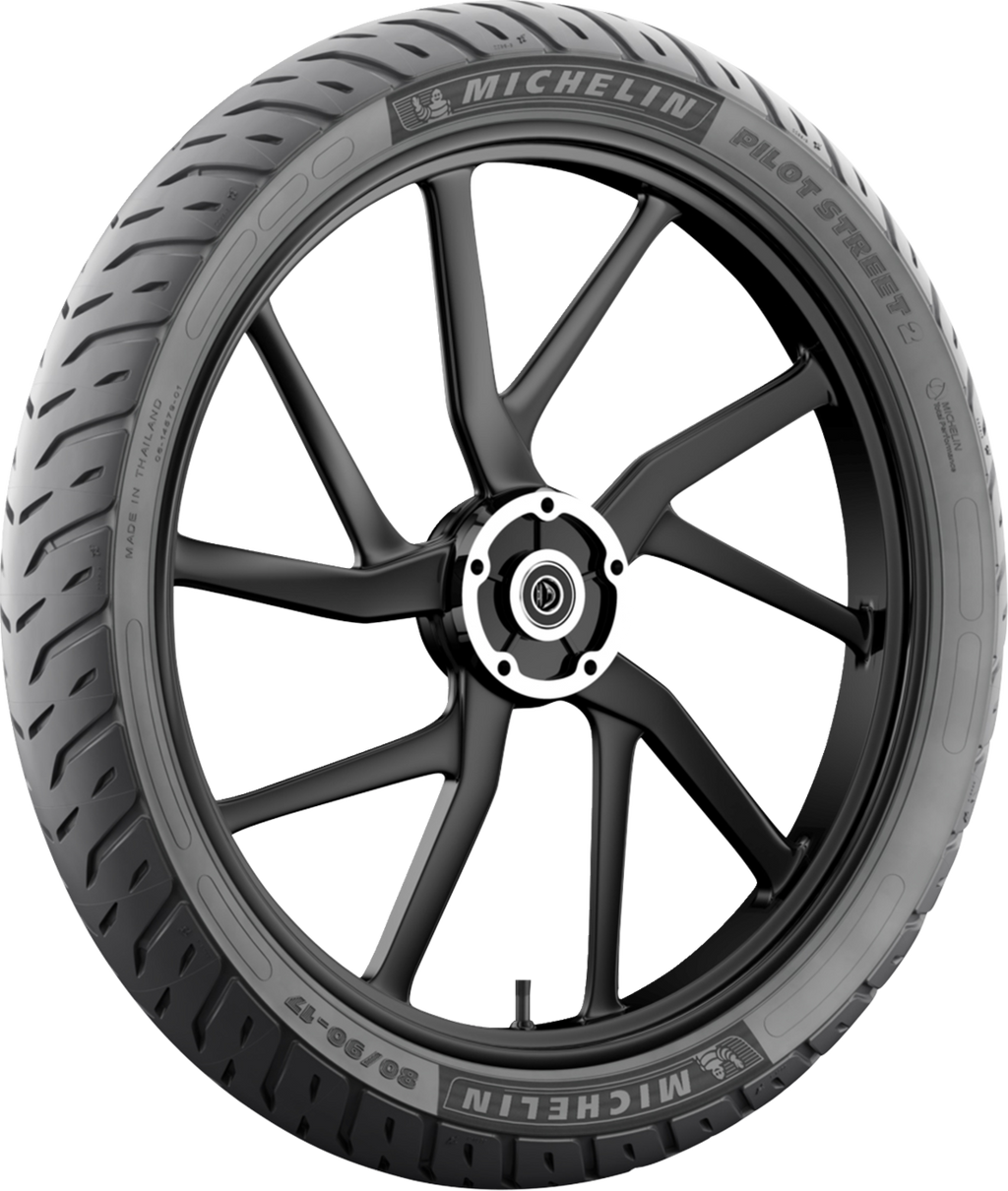MICHELIN Tire - Pilot Street 2 - Front - 110/70-17 - 54S 16273 — image 6