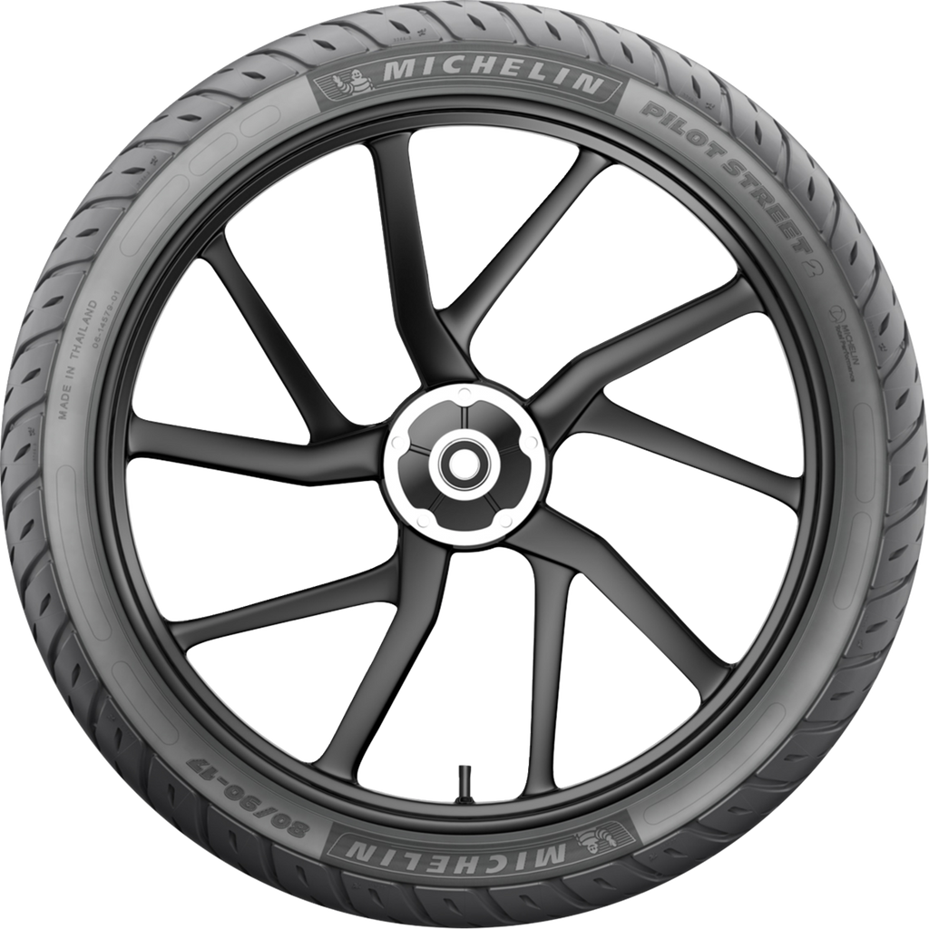 MICHELIN Tire - Pilot Street 2 - Front - 110/70-17 - 54S 16273 — image 7
