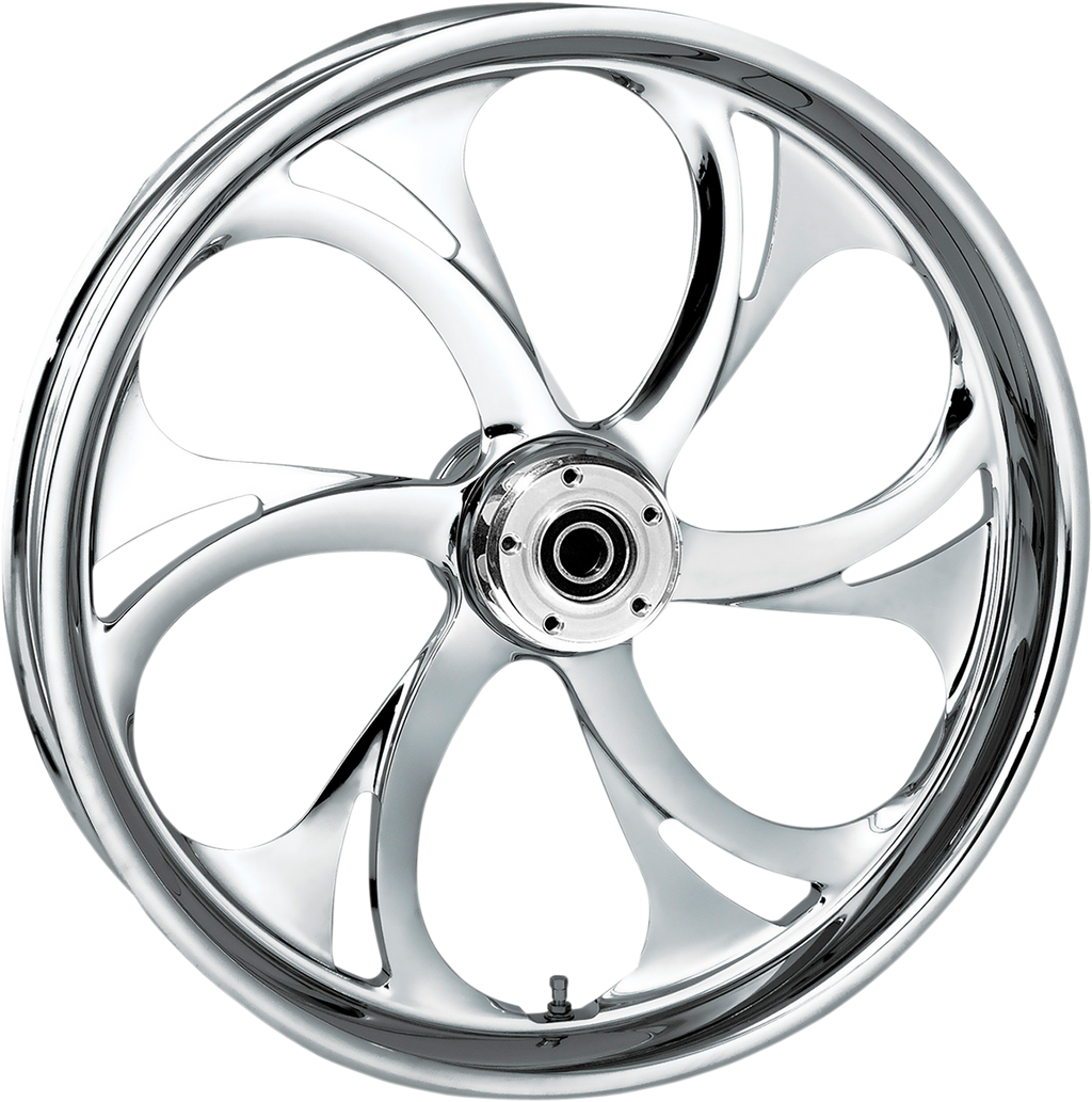 RC COMPONENTS Wheel - Recoil - Rear - Single Disc/without ABS - Chrome - 16x3.5 - '02-'07 FLT 16350-9174-105C — image 1
