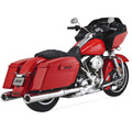 Vance & Hines Hi-Output Slip-ons – Chrome – 16455 — manufacturer image 1