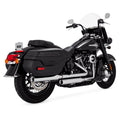 Vance & Hines Eliminator 300 Slip-ons – Chrome – 16312 — manufacturer image 1
