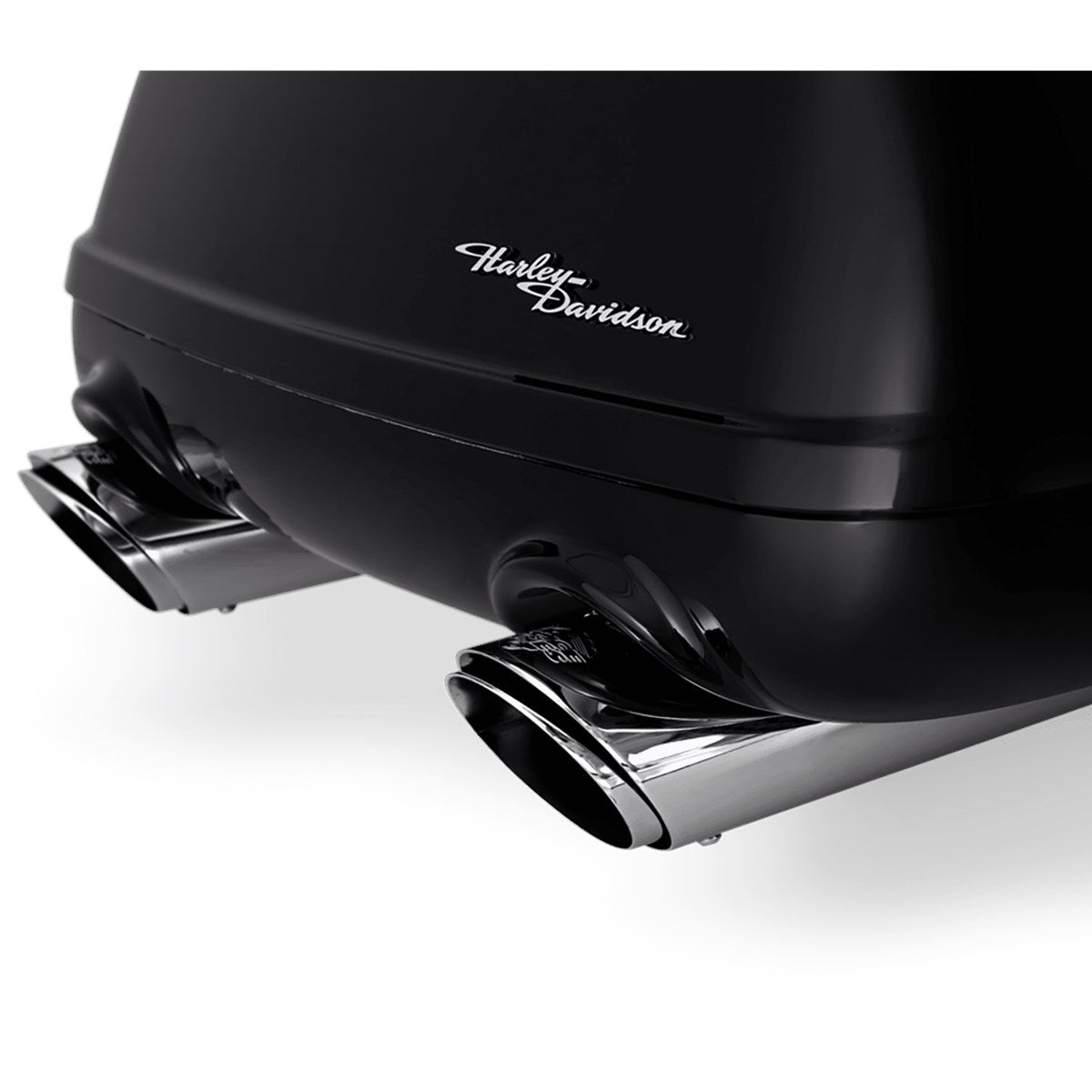 Vance & Hines Twin Slash Round Slip-ons – Chrome – 16796 — manufacturer image 6