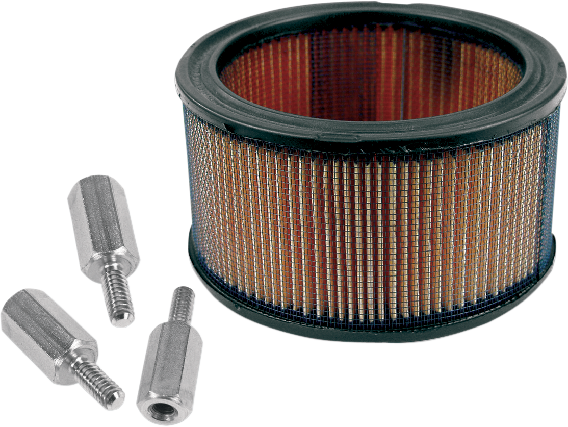 S&S CYCLE High-Flow Air Filter & Adapter Kit - Super E/G Carburetor 17-0045 — image 1